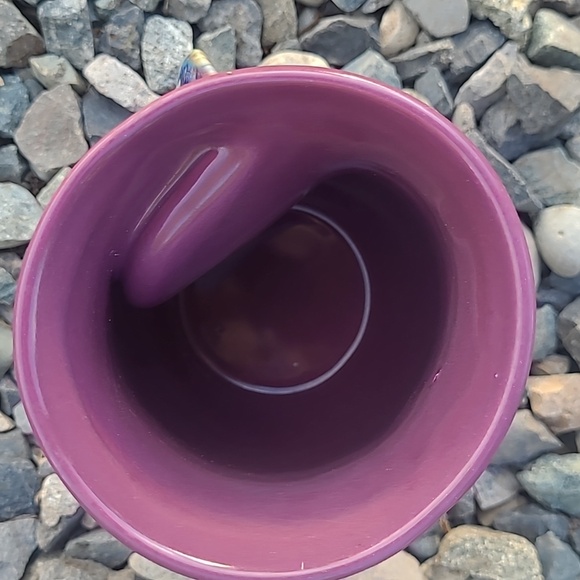 Neher Right Handed, Hand Warmer Drip Glaze Hand Thrown Pottery Mug - Picture 5 of 6